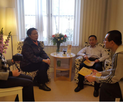 The Dean of Henan University of Chinese Medicine visited Prof.Guo.Klinik
